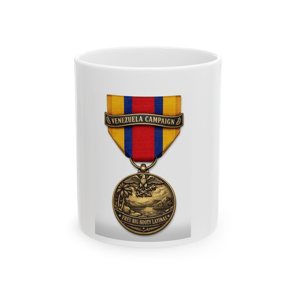 Liberation Medal Ceramic Mug, (11oz, 15oz)