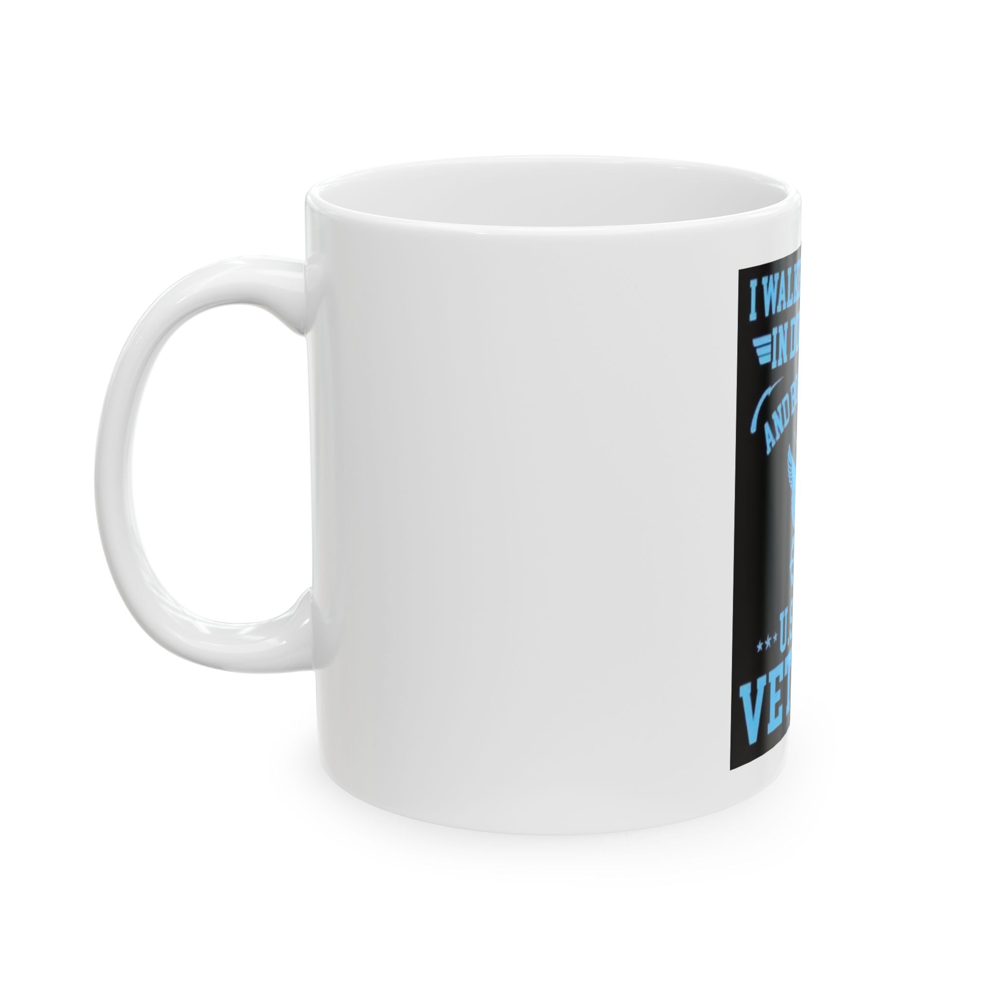 Dungarees and Boondockers Ceramic Mug — 11oz & 15oz Vintage Workwear Quote