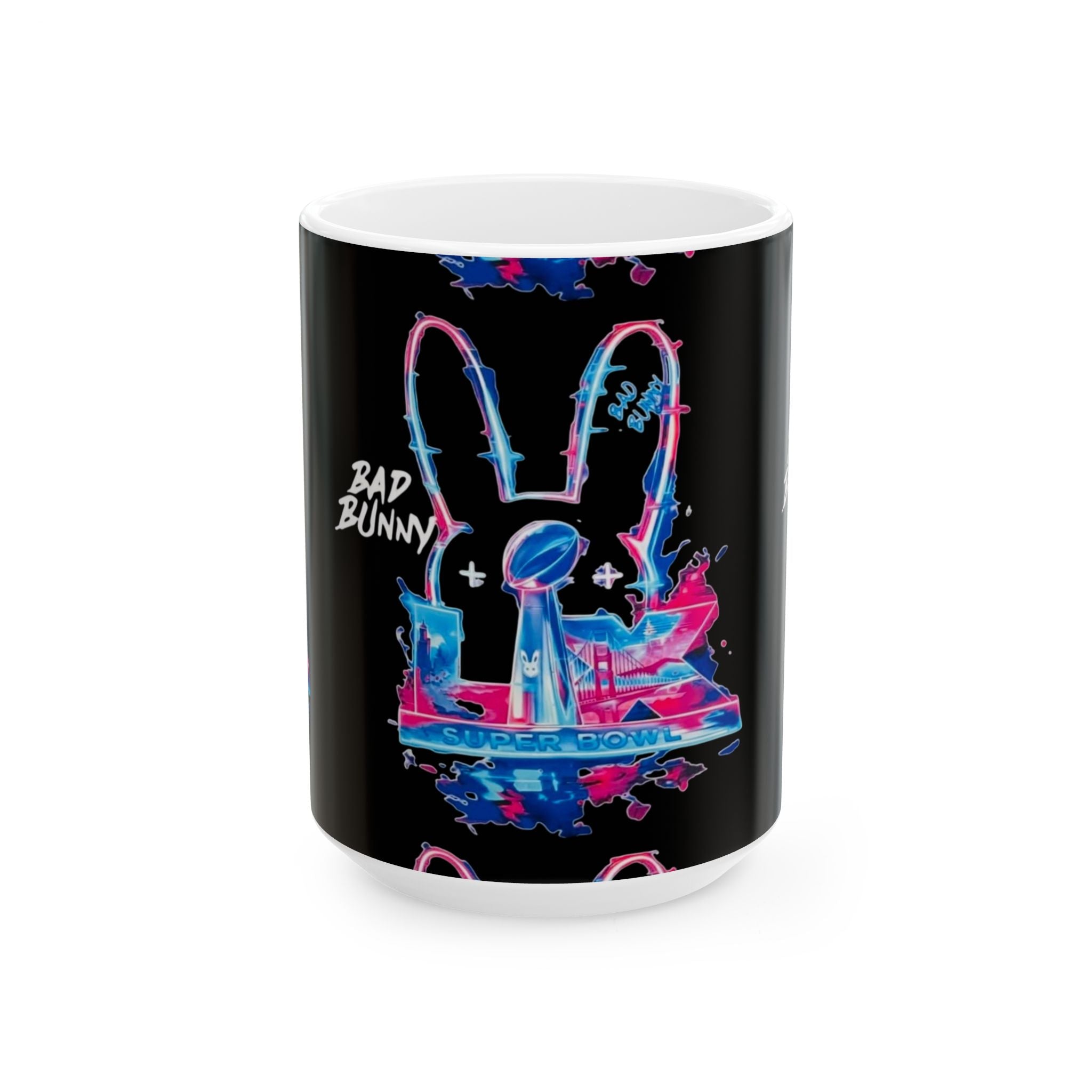 BB Bowl Ceramic Mug, (11oz, 15oz)
