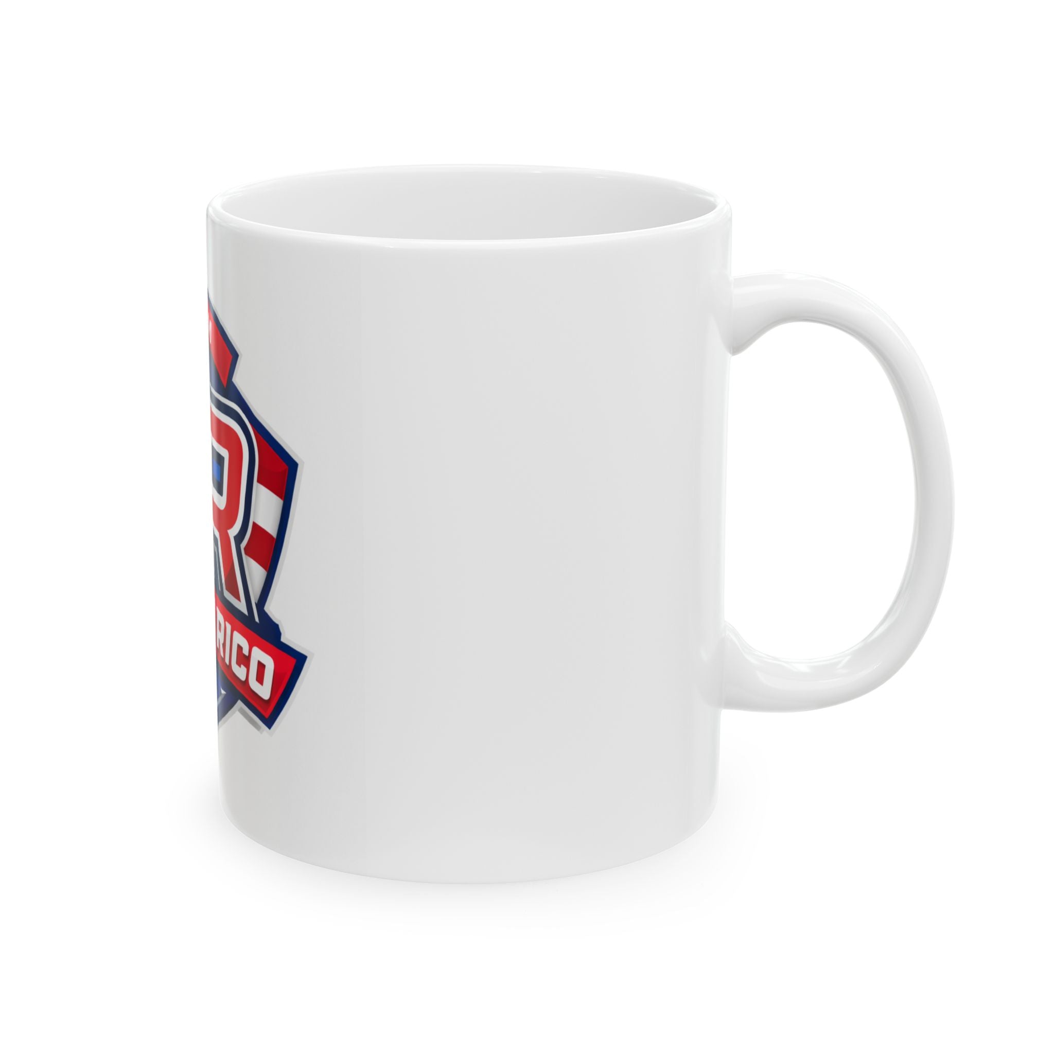 Puerto Rico Logo Ceramic Mug, (11oz, 15oz)