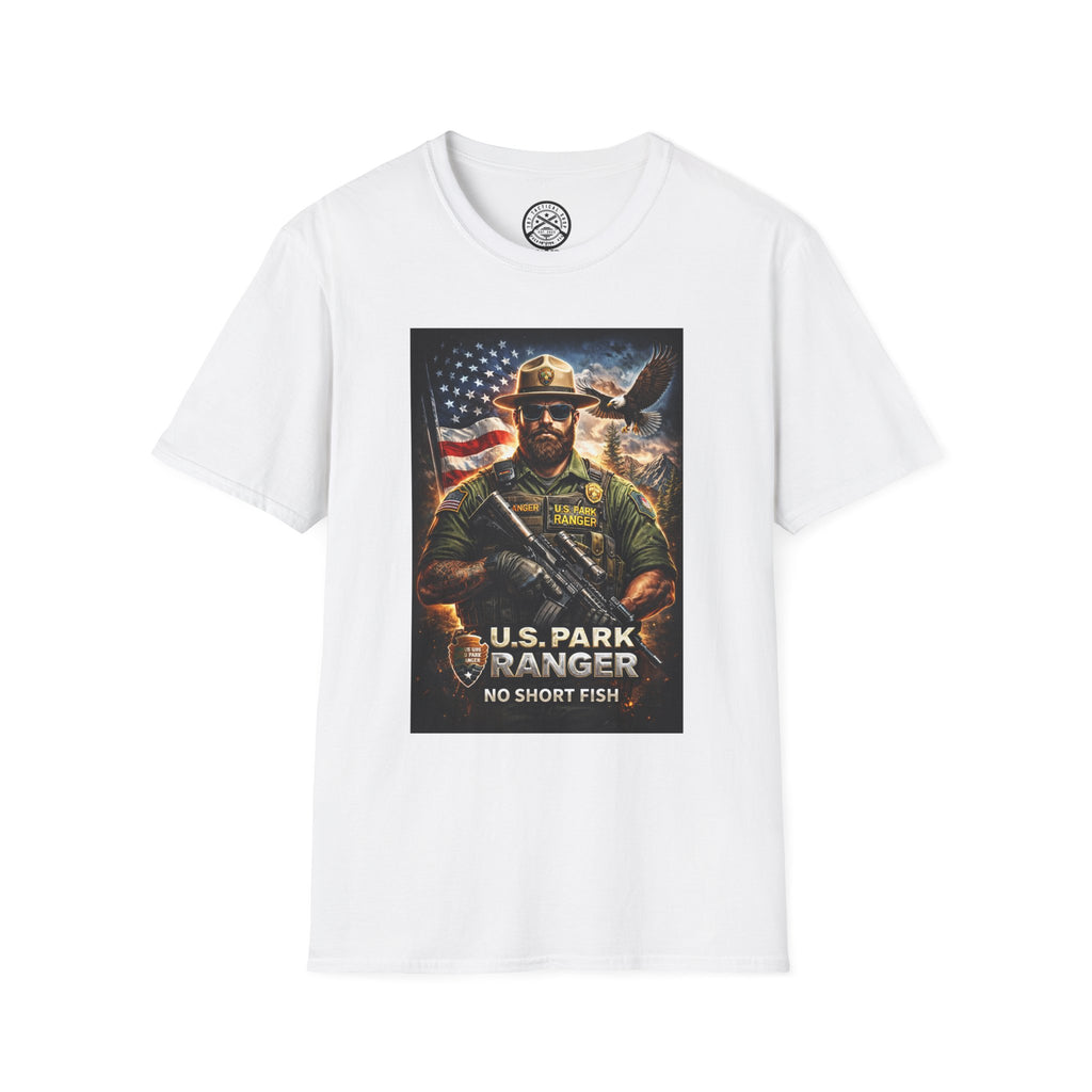 U.S. Park Ranger Short Fish Unisex Softstyle T-Shirt