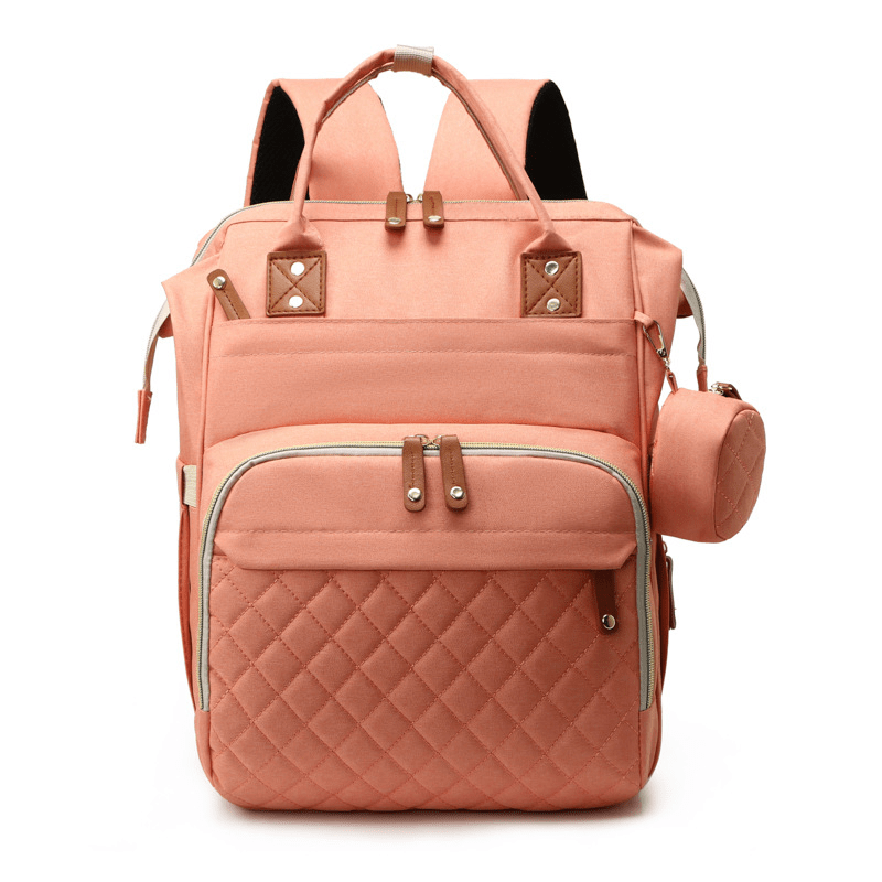 Large Capacity Mommy Bag - Multi Functional Portable Mom Storage Backpack Milk Bottle Diaper Multi Compartment Maternal Bag -  For Moms - Suitable for Everyday Use, Travel, Shopping - Perfect Gift for Christmas, Halloween, Th