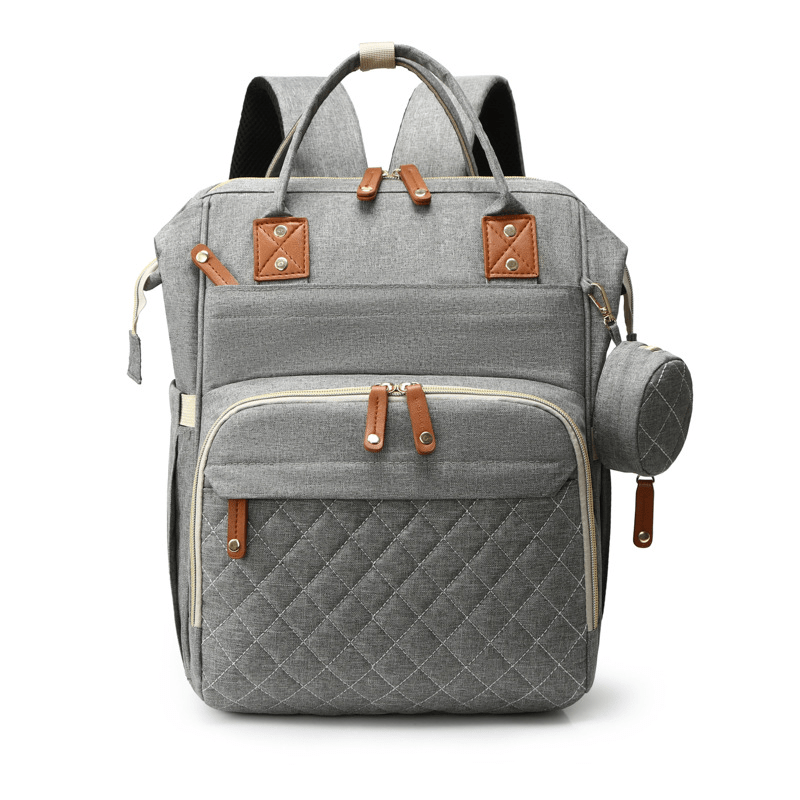 Large Capacity Mommy Bag - Multi Functional Portable Mom Storage Backpack Milk Bottle Diaper Multi Compartment Maternal Bag -  For Moms - Suitable for Everyday Use, Travel, Shopping - Perfect Gift for Christmas, Halloween, Th