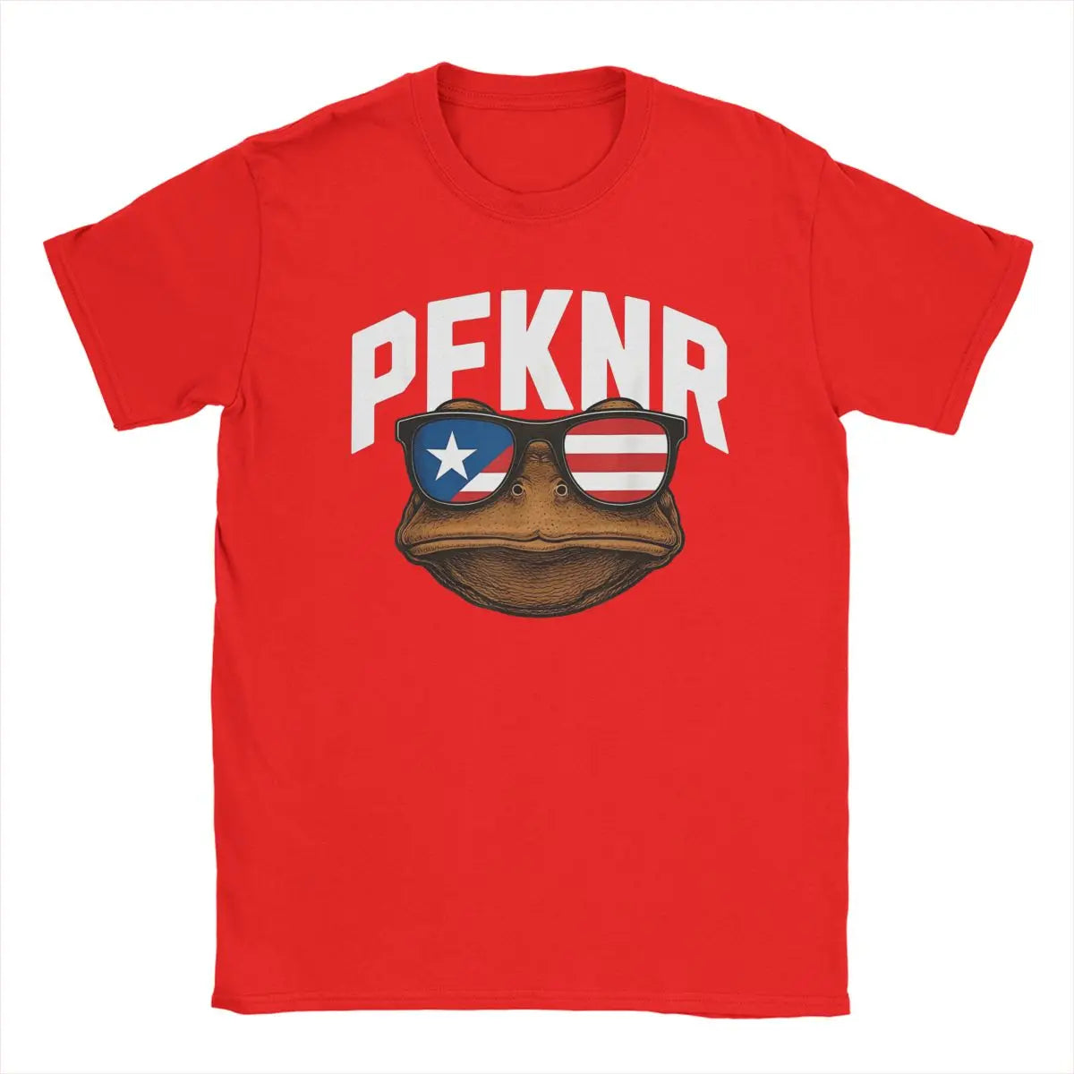 Men Women T-Shirt Puerto Rico PFKNR Coqui Humor 100% Cotton Tees Short Sleeve T Shirt Crew Neck Clothing Summer