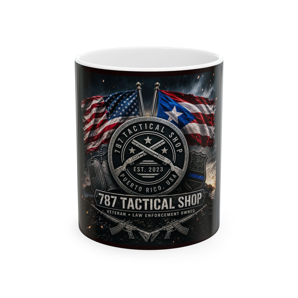 787 Tactical Shop US PR Ceramic Mug, (11oz, 15oz)