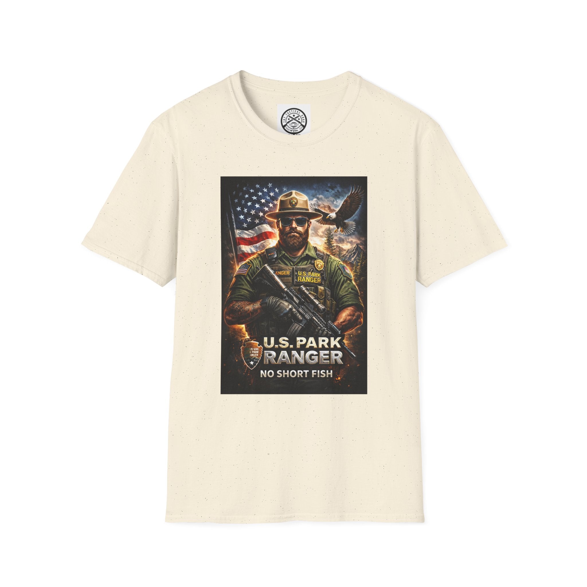 U.S. Park Ranger Short Fish Unisex Softstyle T-Shirt