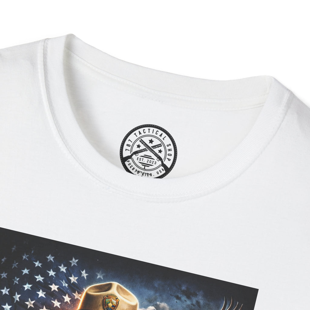 U.S. Park Ranger Short Fish Unisex Softstyle T-Shirt