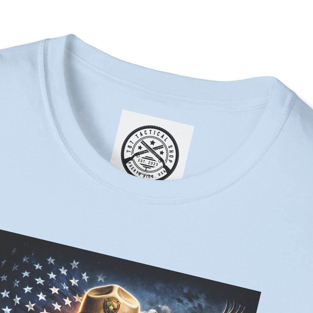 U.S. Park Ranger Short Fish Unisex Softstyle T-Shirt