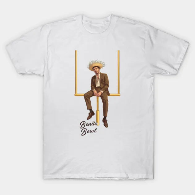 Benito Bowl Bad Bunny Super Bowl M8716 T-Shirt Unisex Puerto Rico Football Graphic Cotton O-Neck Short Sleeve Street Top