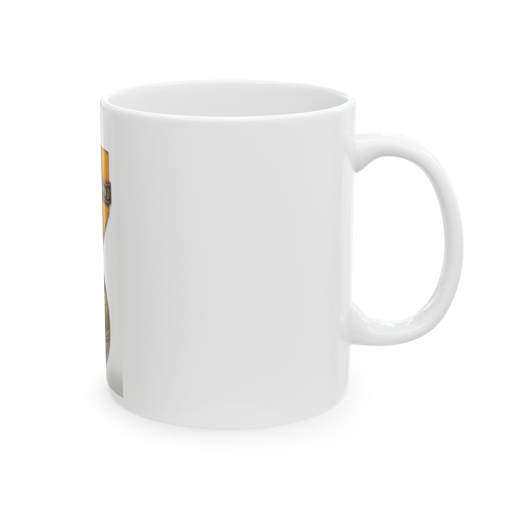 Liberation Medal Ceramic Mug, (11oz, 15oz)