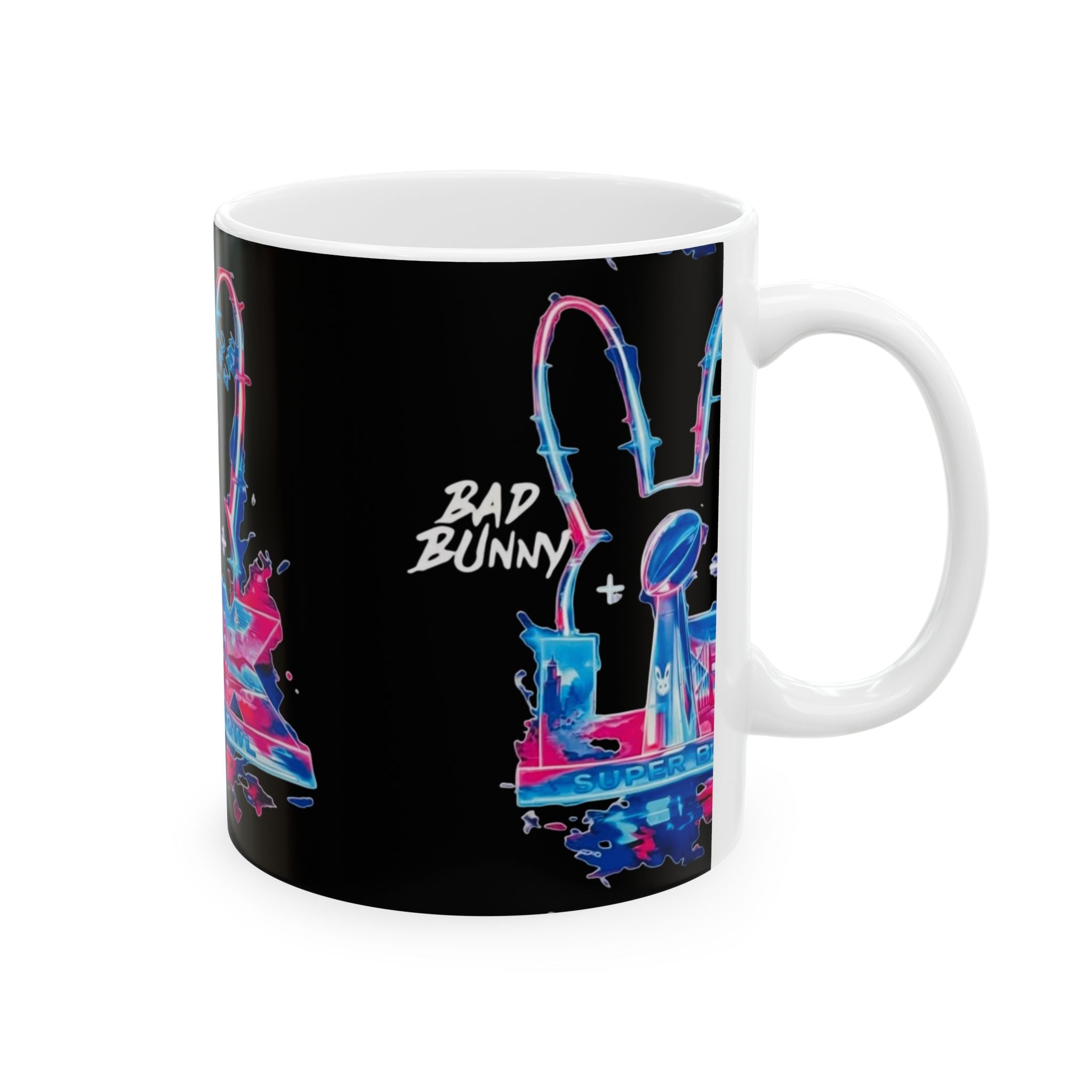 BB Bowl Ceramic Mug, (11oz, 15oz)