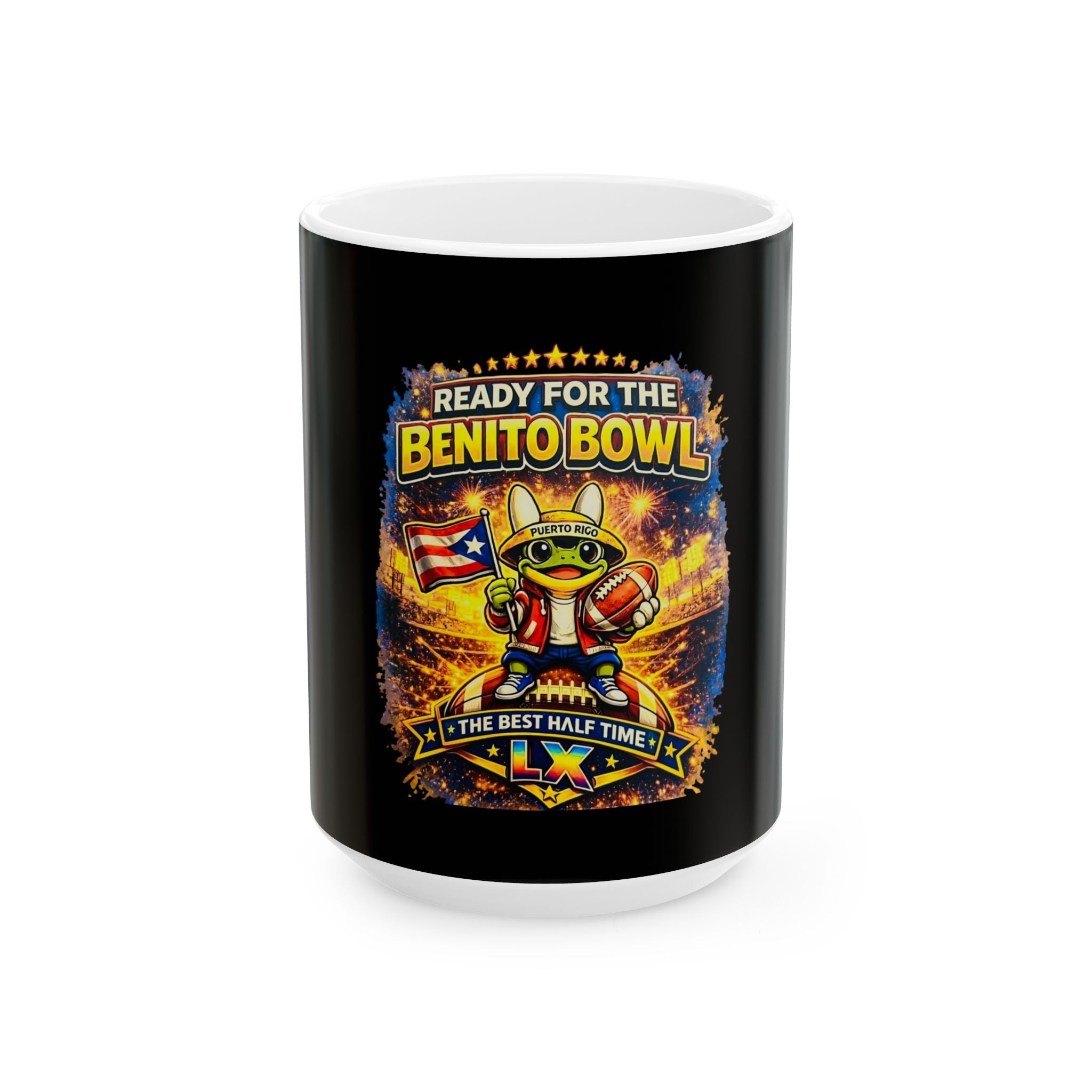 BB Benito Bowl Ceramic Mug, (11oz, 15oz)