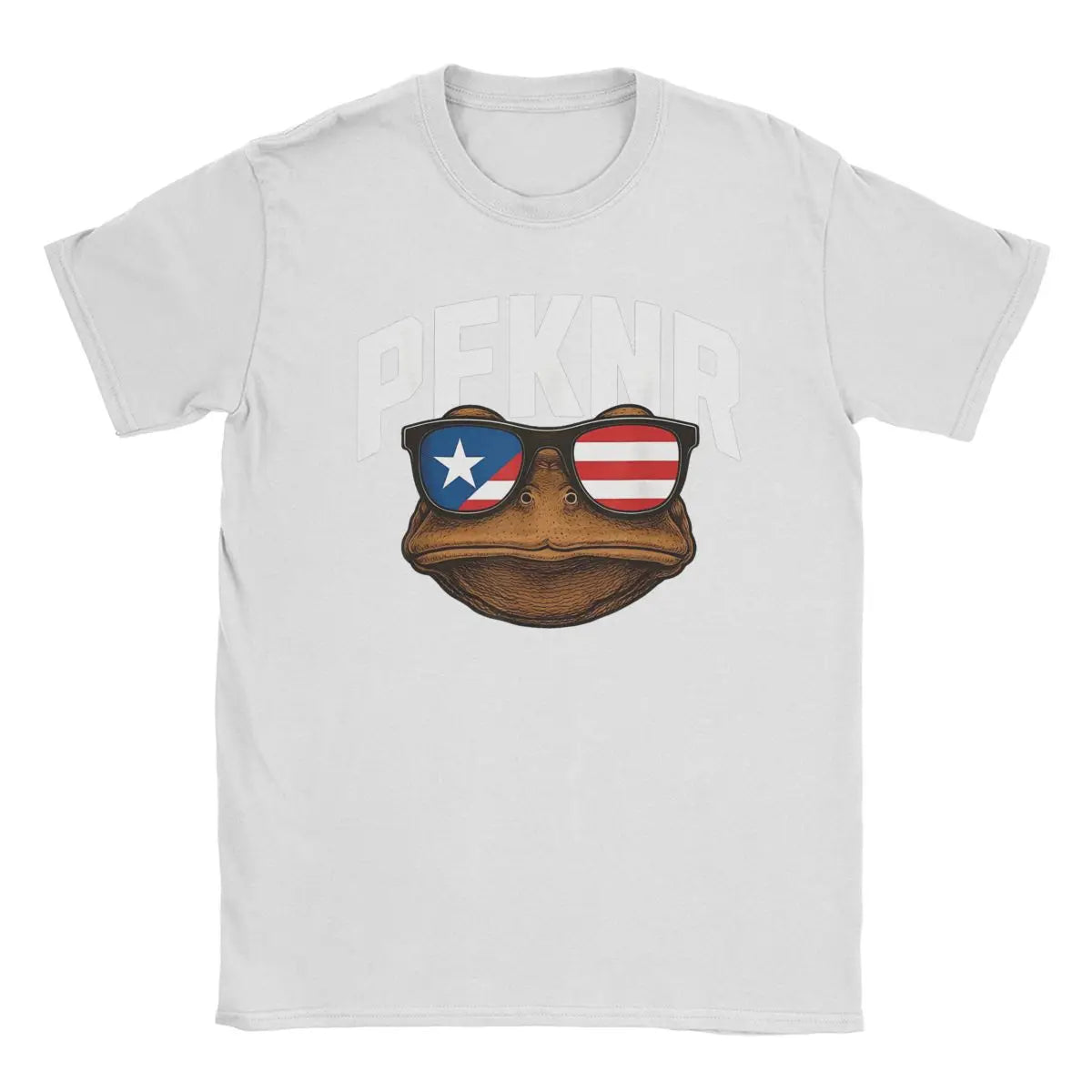 Men Women T-Shirt Puerto Rico PFKNR Coqui Humor 100% Cotton Tees Short Sleeve T Shirt Crew Neck Clothing Summer