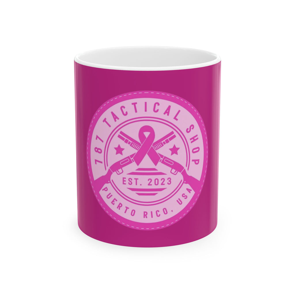 Pink Support Ceramic Mug, (11oz, 15oz)
