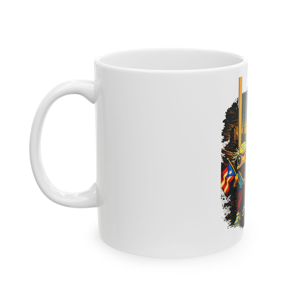 Benito Bowl BB Ceramic Mug, (11oz, 15oz)