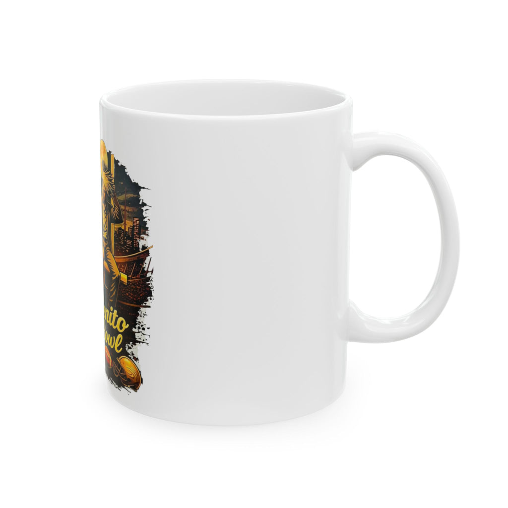Benito Bowl BB Ceramic Mug, (11oz, 15oz)