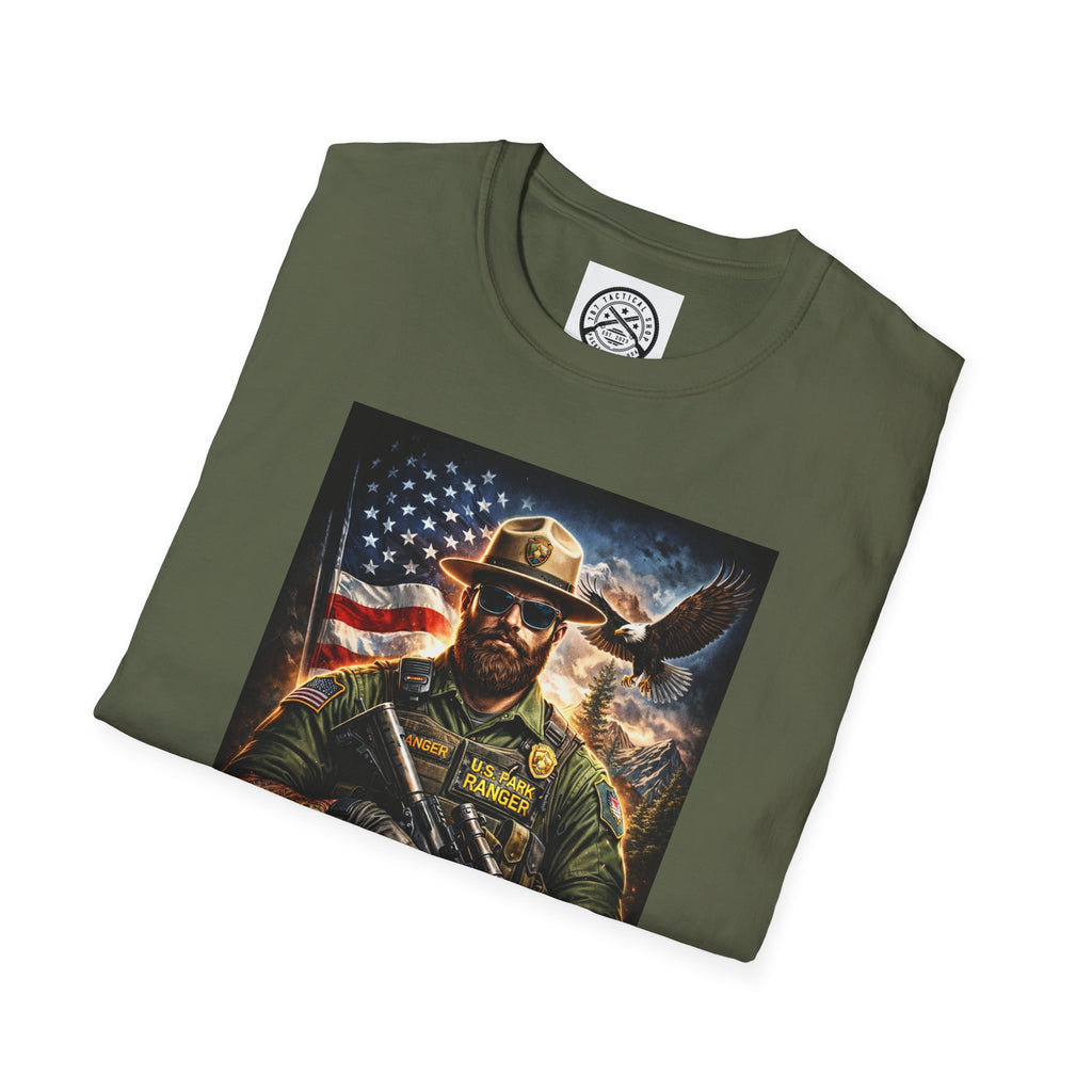 U.S. Park Ranger Short Fish Unisex Softstyle T-Shirt