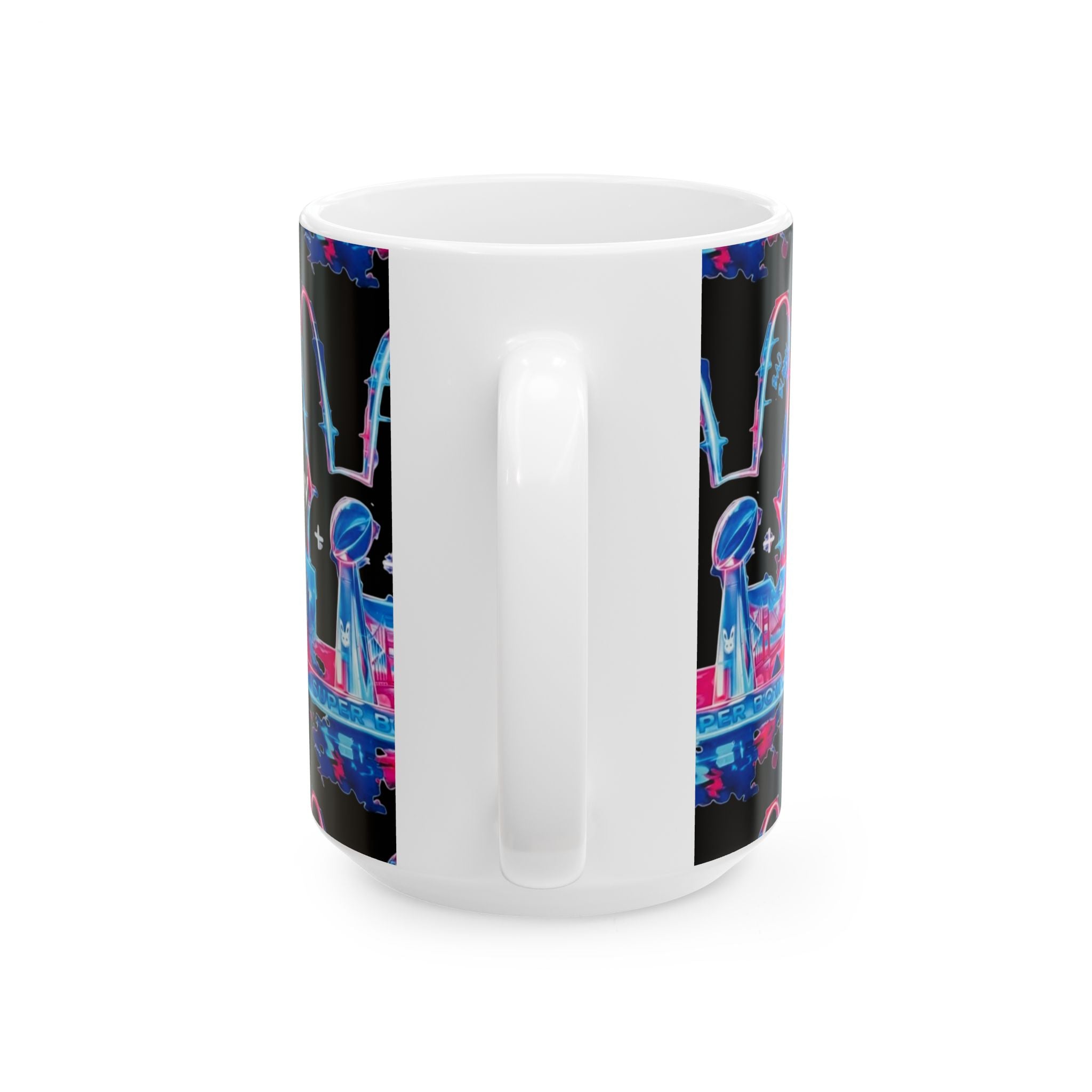 BB Bowl Ceramic Mug, (11oz, 15oz)