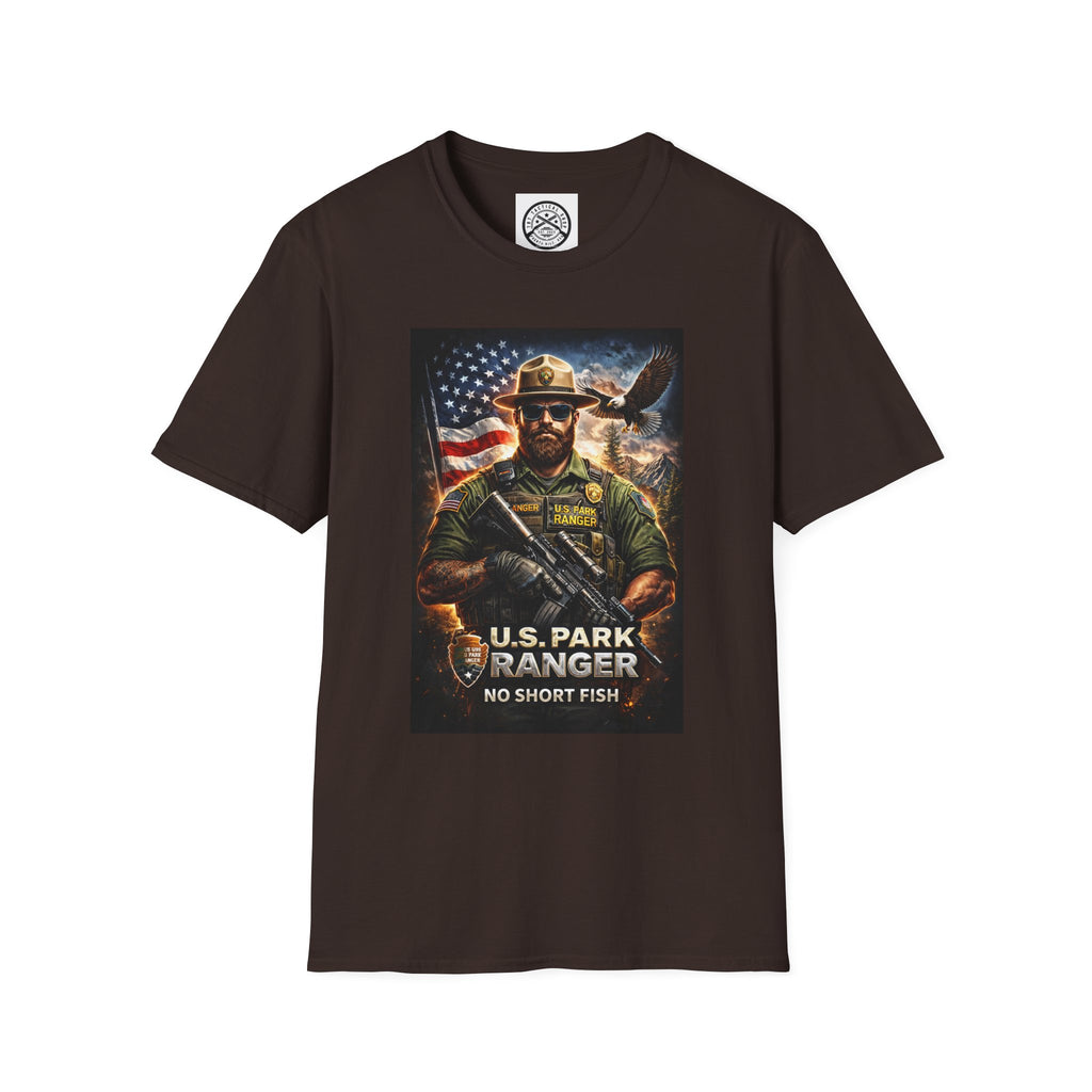 U.S. Park Ranger Short Fish Unisex Softstyle T-Shirt
