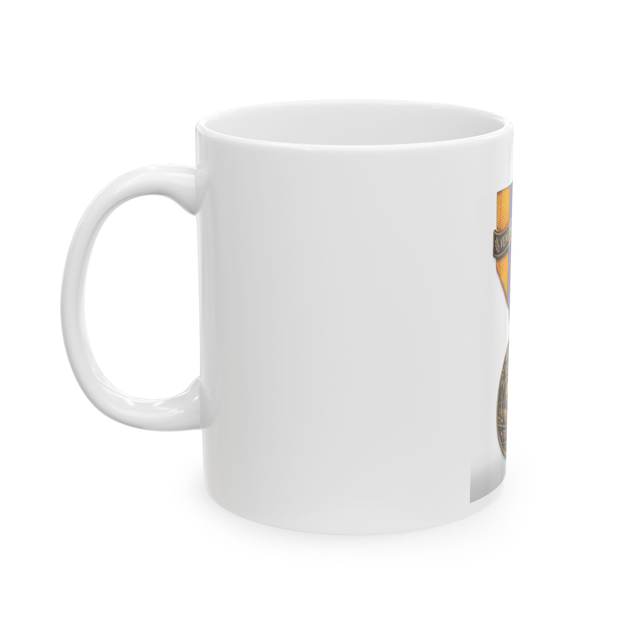 Liberation Medal Ceramic Mug, (11oz, 15oz)