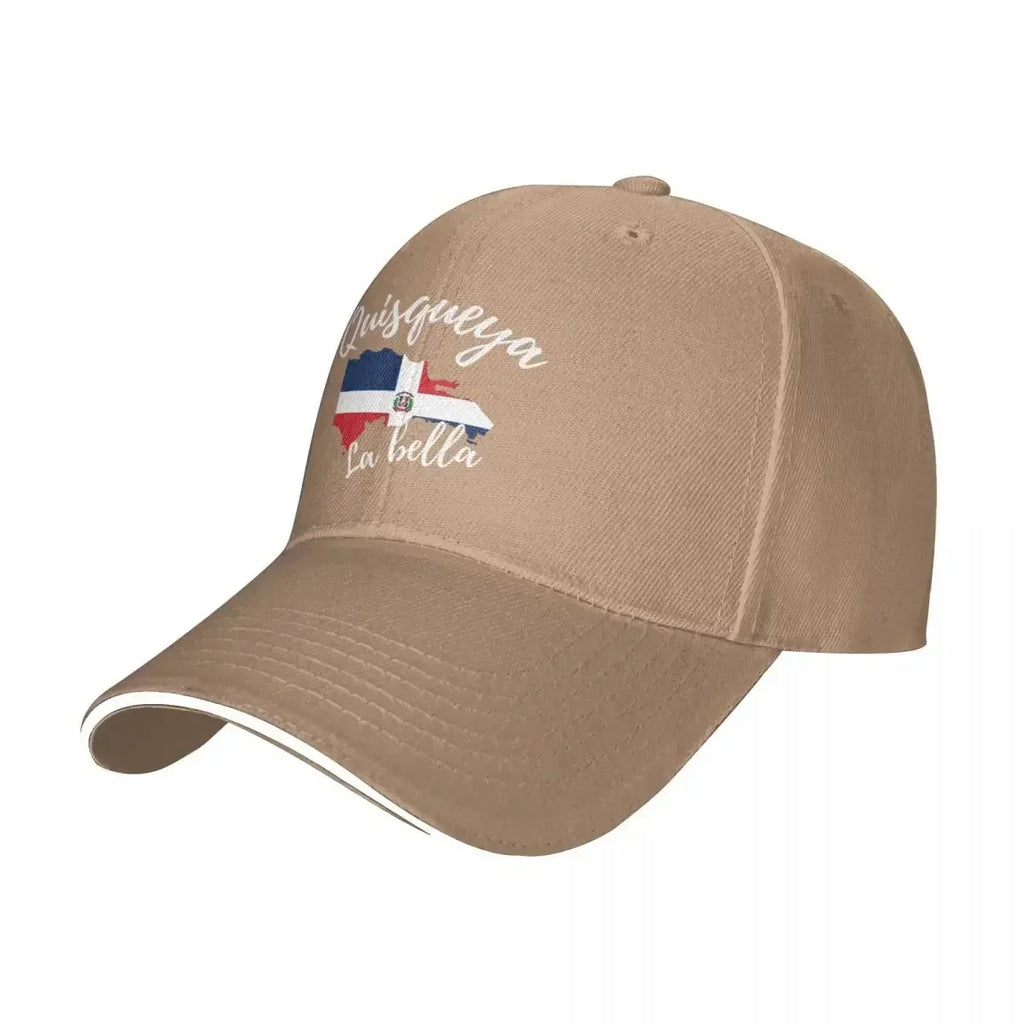 Quisqueya La Bella, Dominican Republic Baseball Cap sun hat Trucker Hat Caps Male Women's