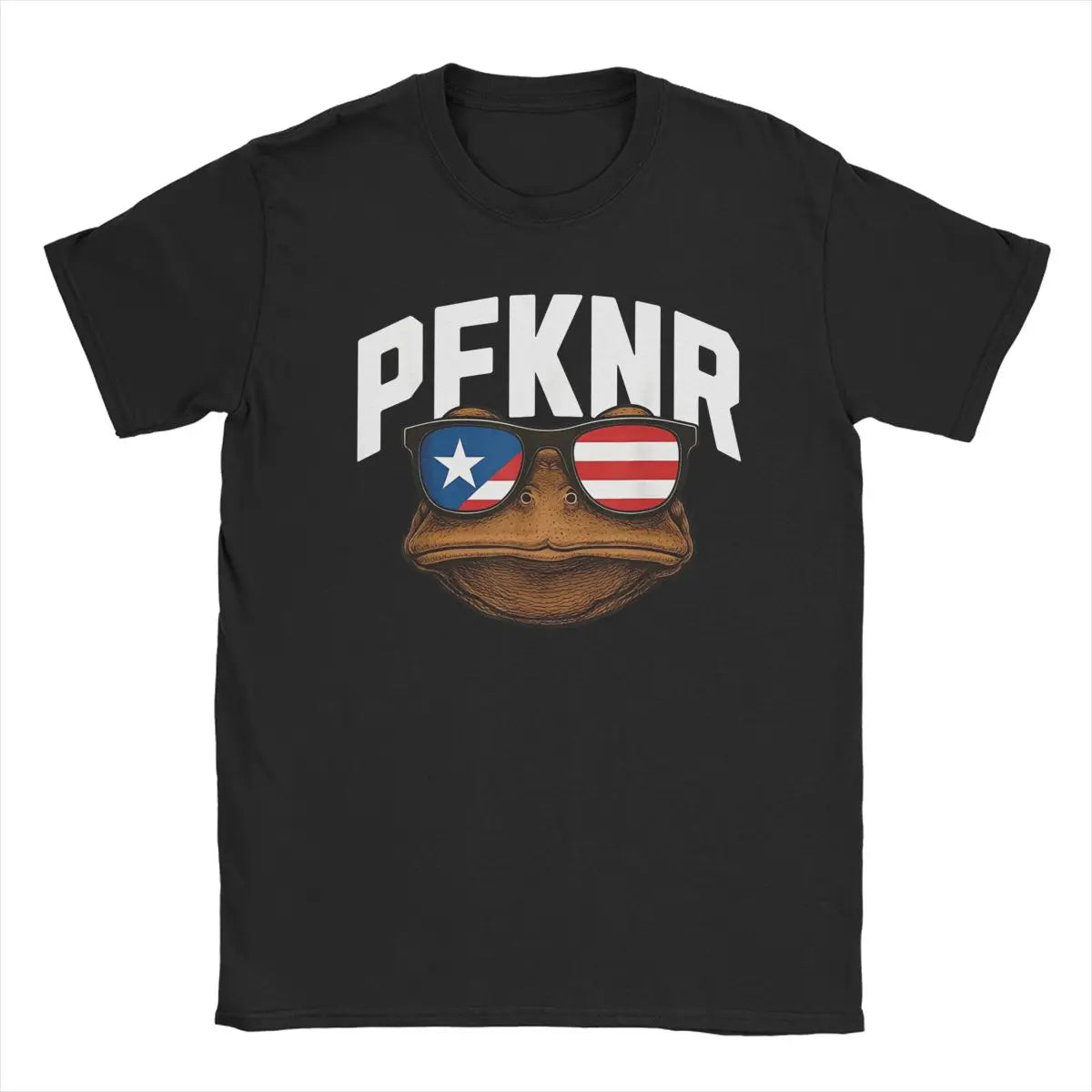 Men Women T-Shirt Puerto Rico PFKNR Coqui Humor 100% Cotton Tees Short Sleeve T Shirt Crew Neck Clothing Summer