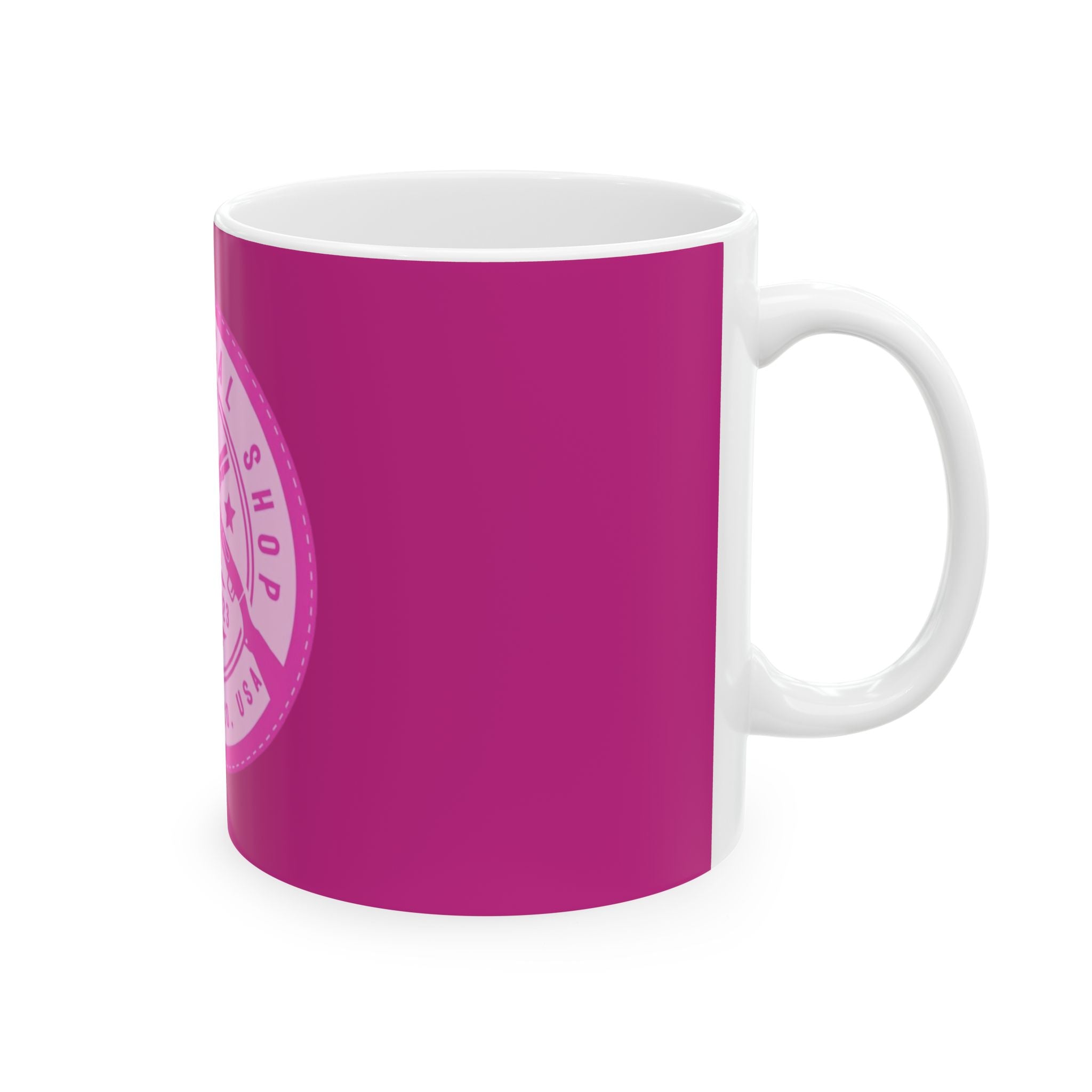 Pink Support Ceramic Mug, (11oz, 15oz)