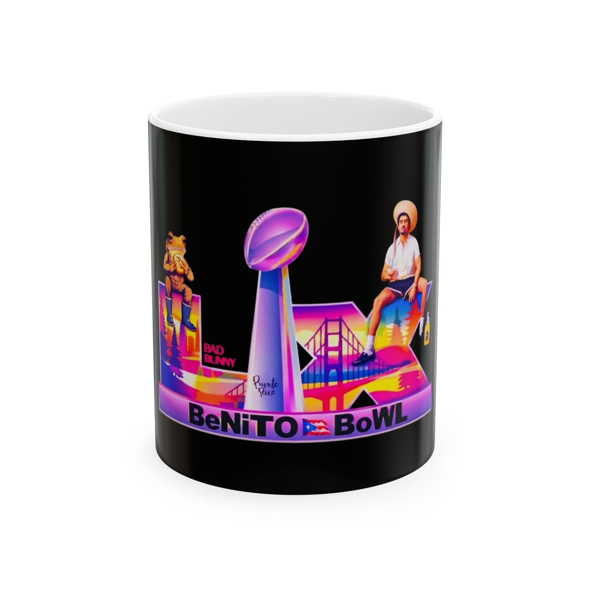 BENITO BOWL Ceramic Mug, (11oz, 15oz)