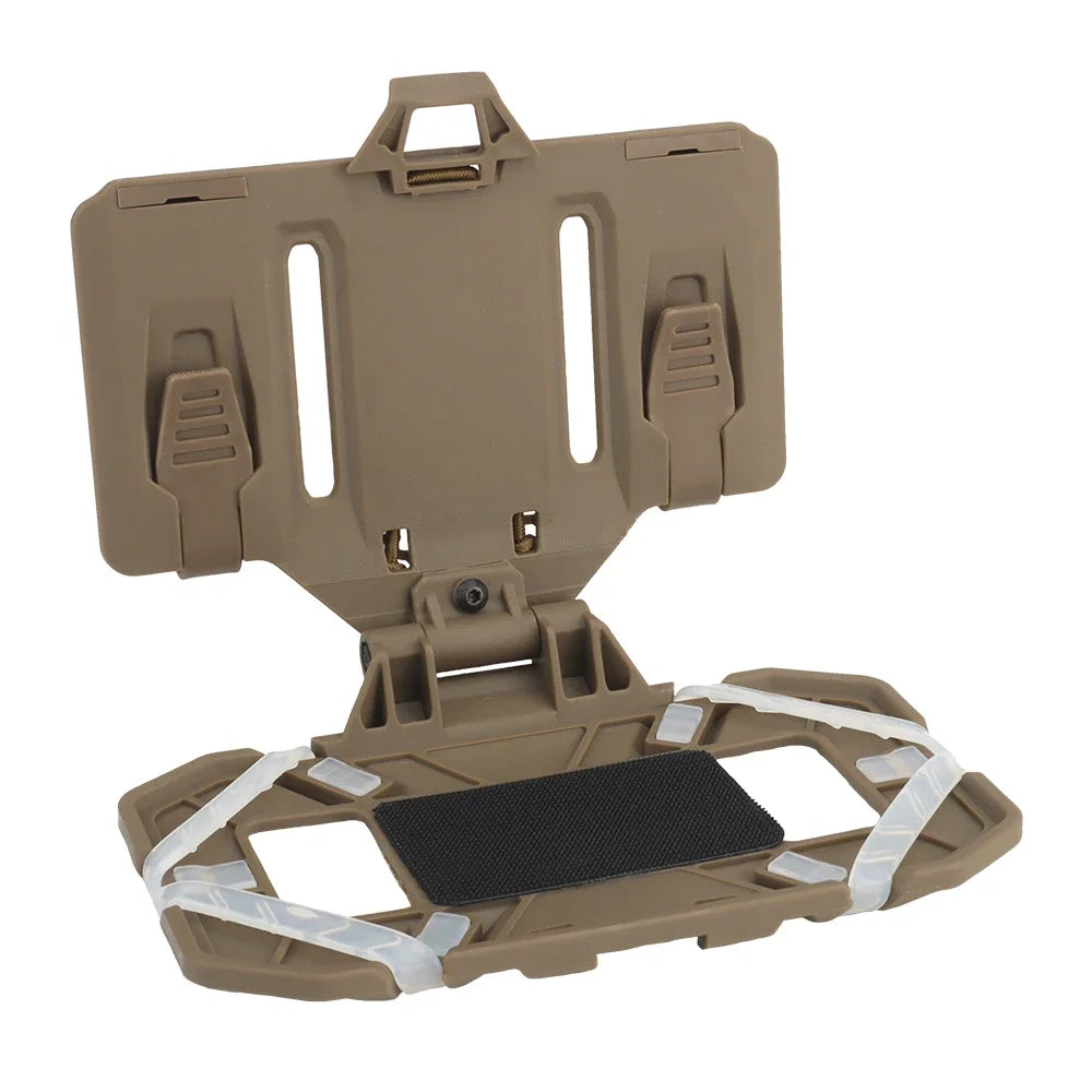 Tactical Molle Folded Navigation Board Phone Map Holder Military Hunting Vest Accessories Flip Lite Airsoft Chest Rig Universal