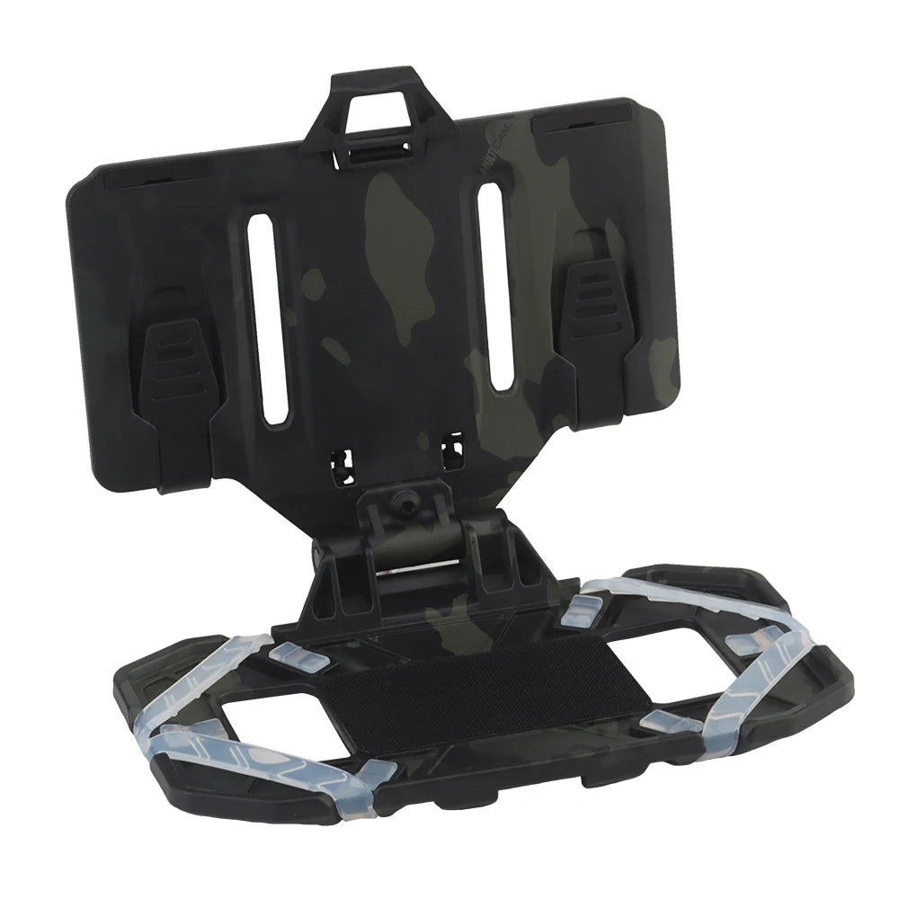 Tactical Molle Folded Navigation Board Phone Map Holder Military Hunting Vest Accessories Flip Lite Airsoft Chest Rig Universal