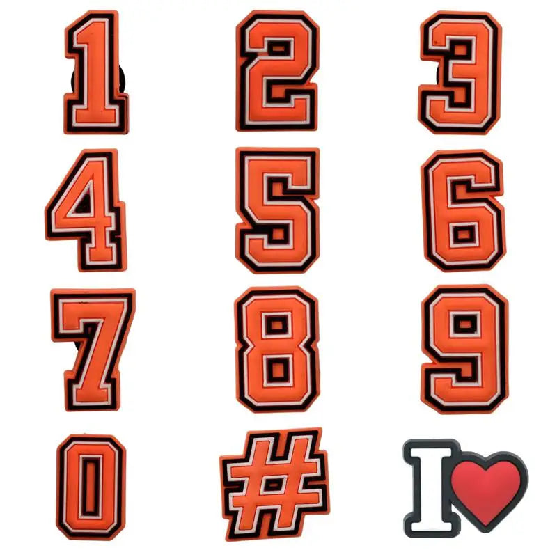 Letter Shoe Charms Decorations for Crocs 1pcs Alphabet Pins Boys Girls Kids Jeans Women Charm Xmas Gifts Favors Shoe Accessories