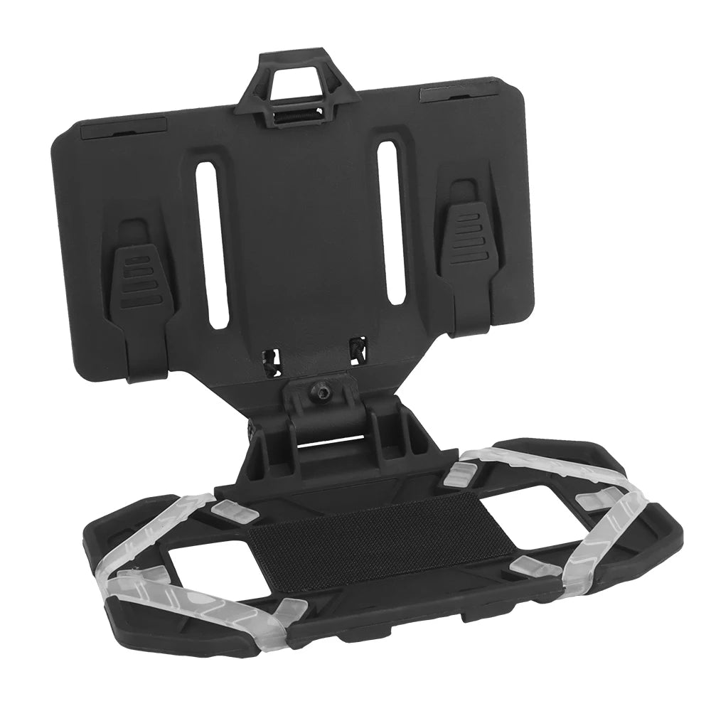 Tactical Molle Folded Navigation Board Phone Map Holder Military Hunting Vest Accessories Flip Lite Airsoft Chest Rig Universal