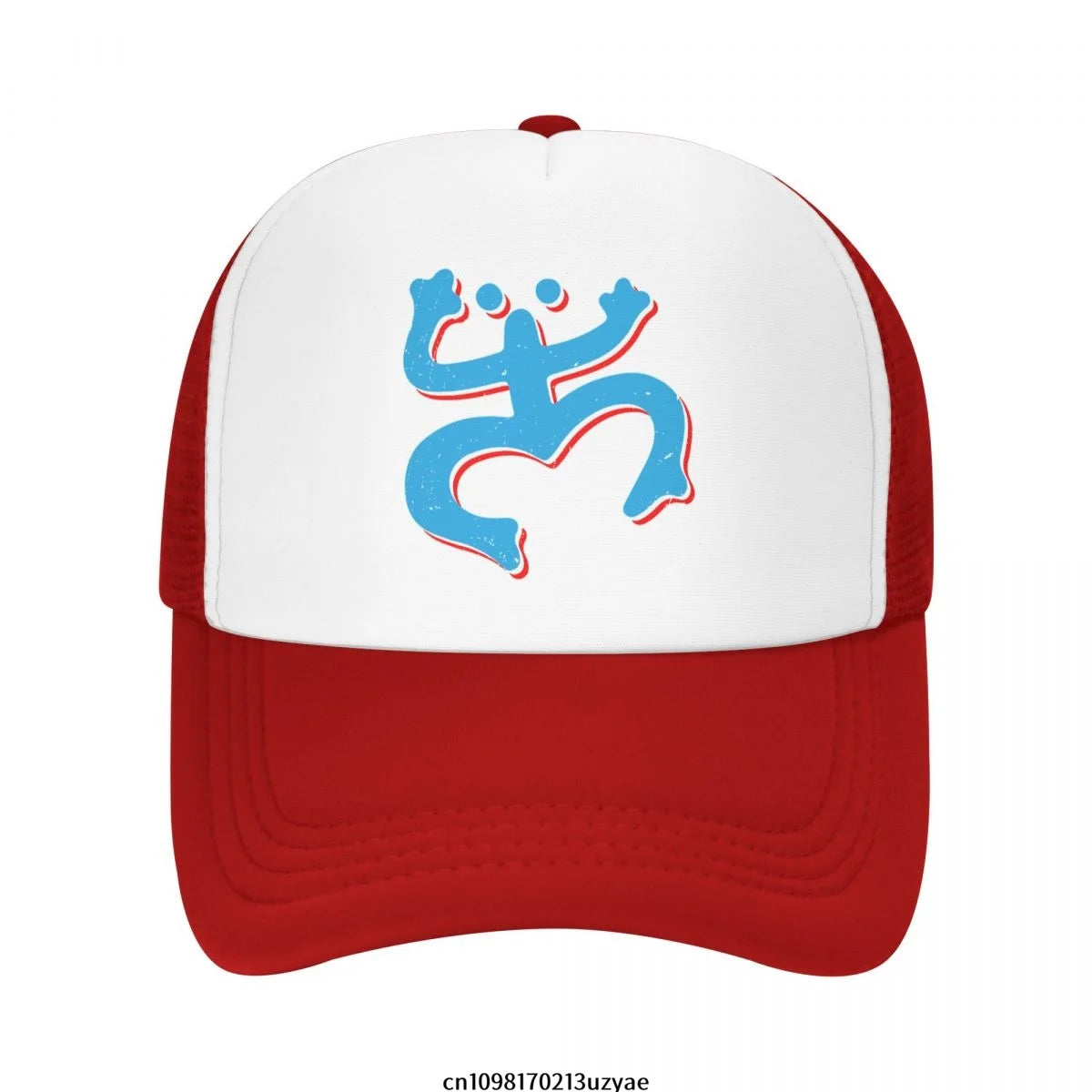 Coqui Taino With Puerto Rico Flag Mesh Baseball Cap Summer Outdoor Men Women Fashion Sport Hats Hip Hop Trucker