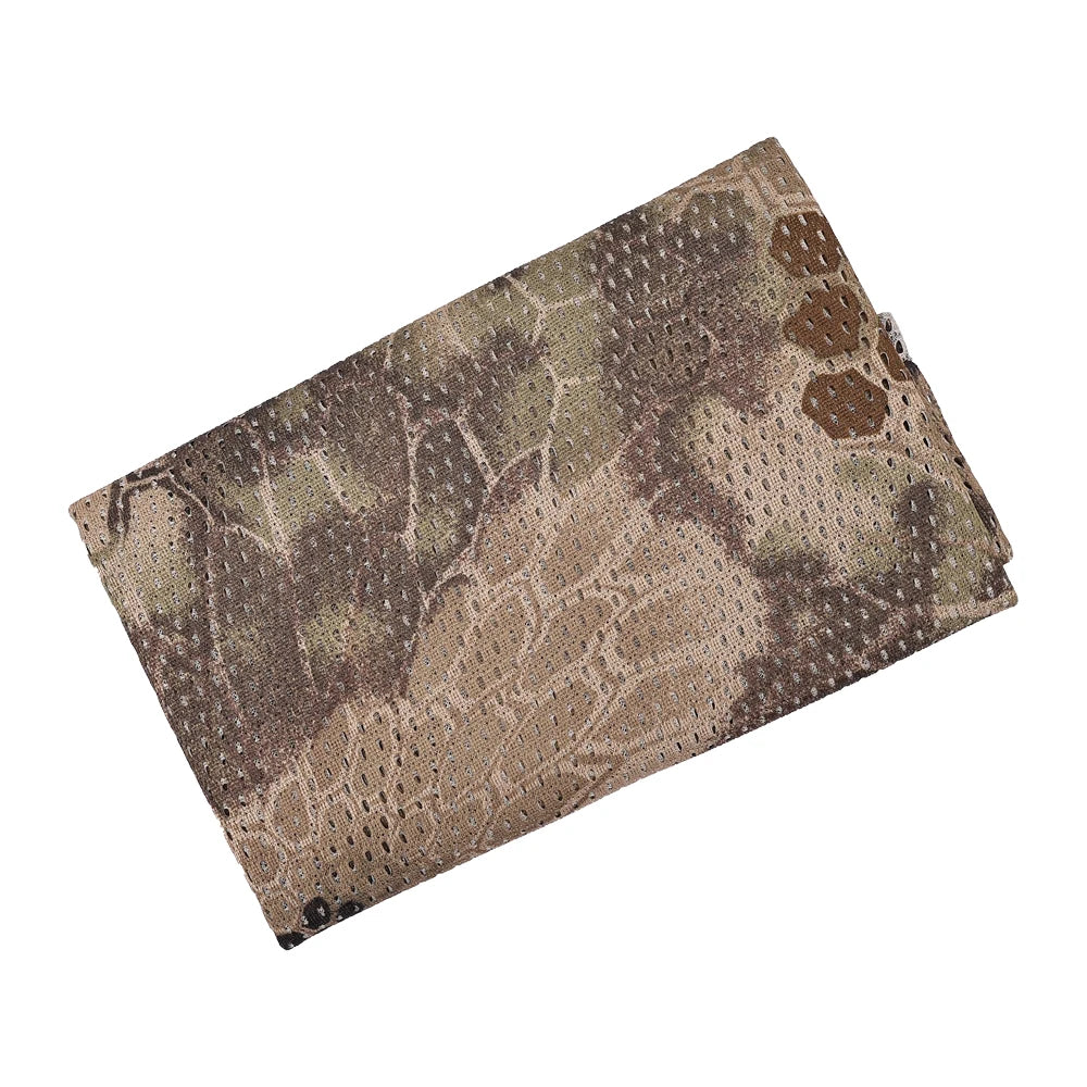 SINAIRSOFT Cotton And Polyester Camouflage Mesh Scarf Unisex Outdoor Sports Shooting Hunting Apparel Accessories