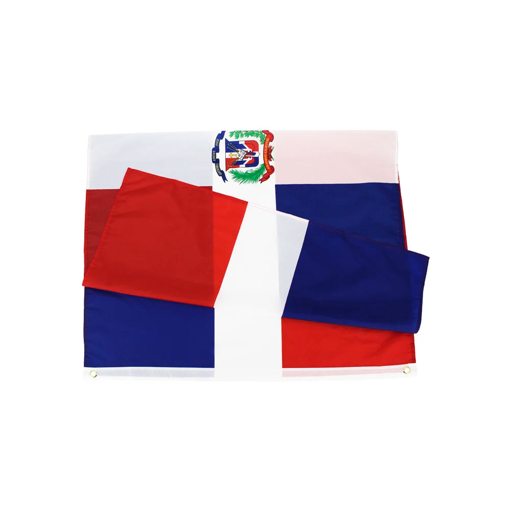 90x150 CM Dominican Flag For Decoration