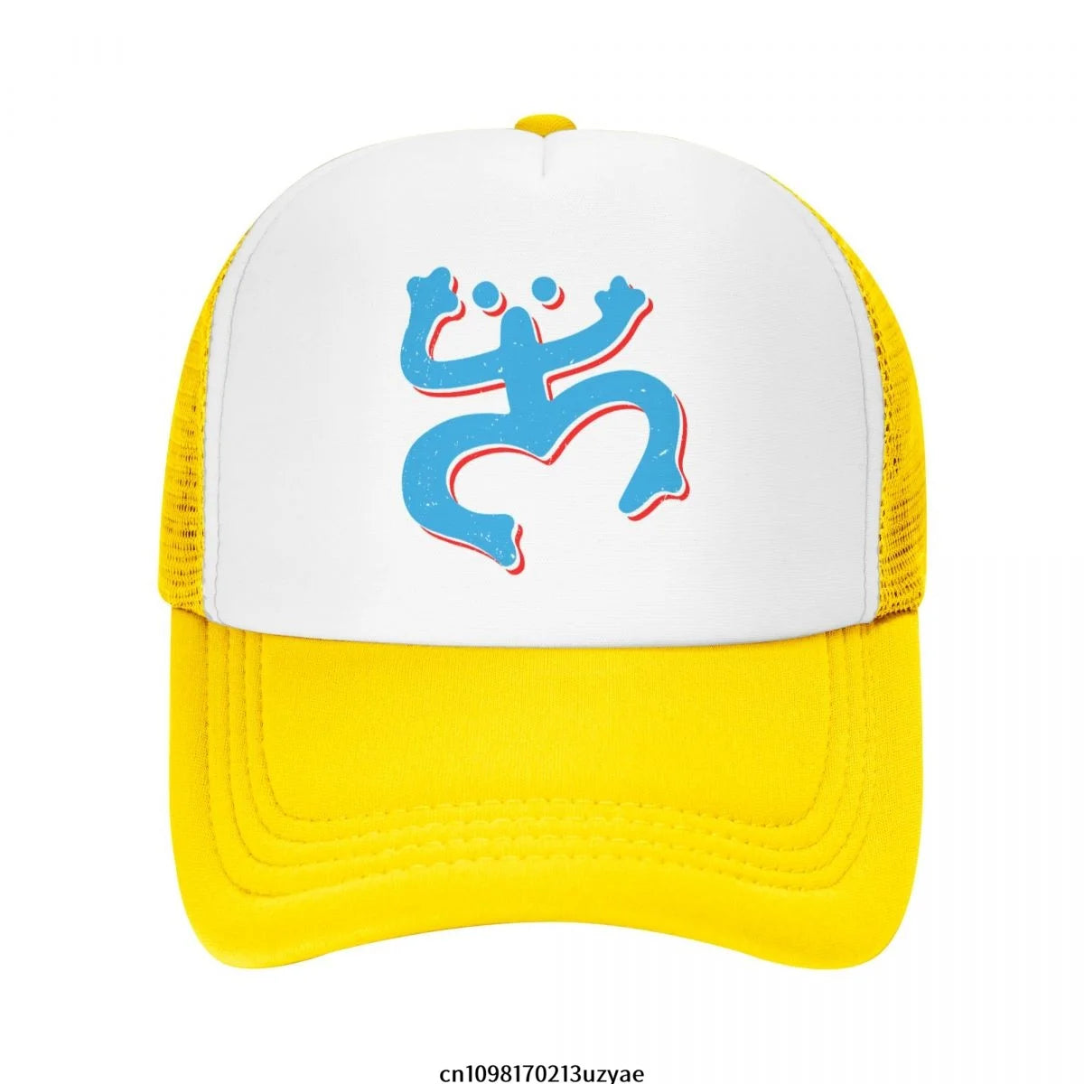 Coqui Taino With Puerto Rico Flag Mesh Baseball Cap Summer Outdoor Men Women Fashion Sport Hats Hip Hop Trucker