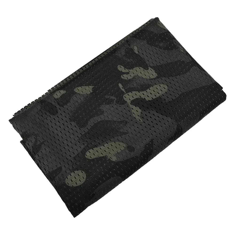 SINAIRSOFT Cotton And Polyester Camouflage Mesh Scarf Unisex Outdoor Sports Shooting Hunting Apparel Accessories