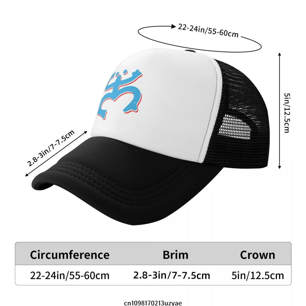 Coqui Taino With Puerto Rico Flag Mesh Baseball Cap Summer Outdoor Men Women Fashion Sport Hats Hip Hop Trucker
