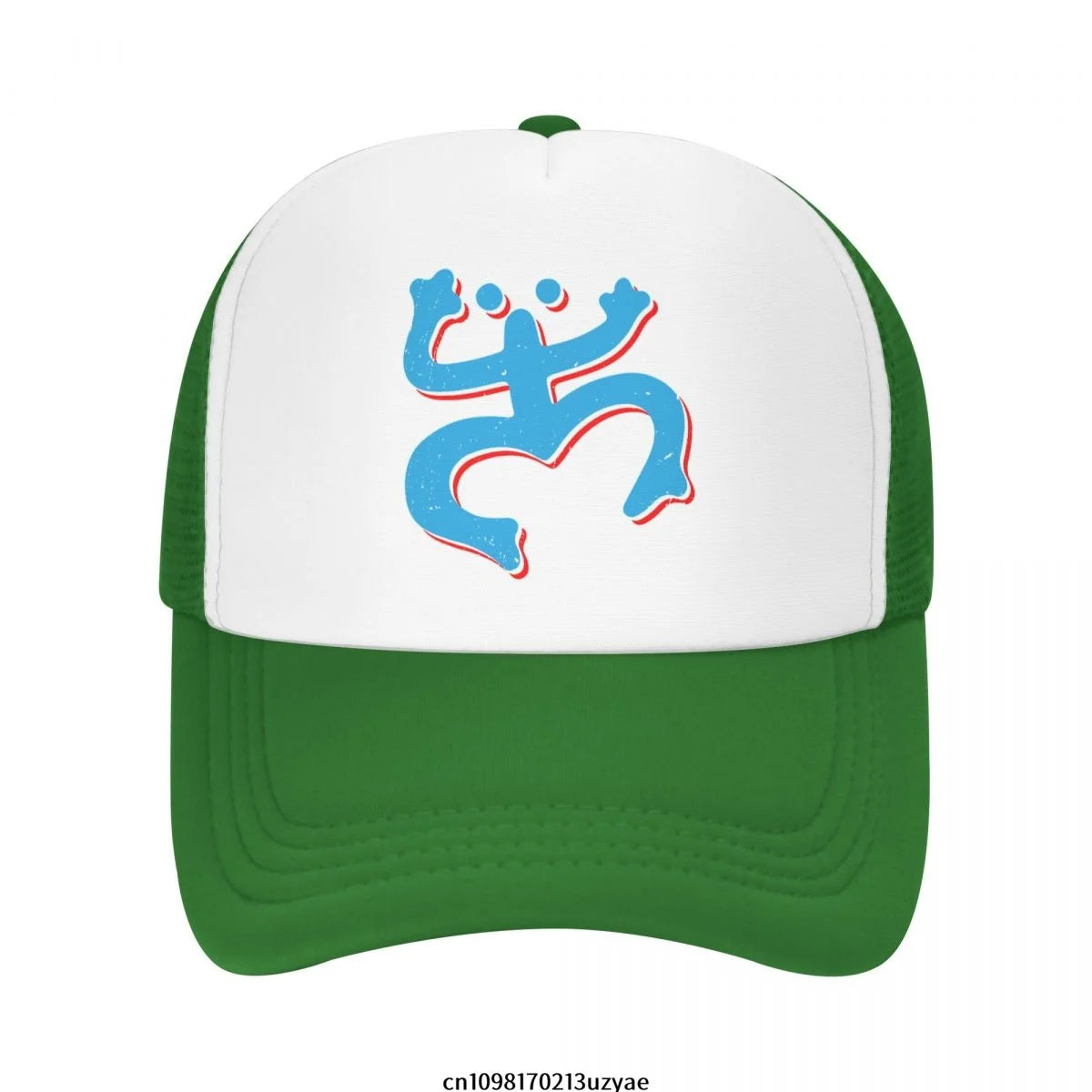 Coqui Taino With Puerto Rico Flag Mesh Baseball Cap Summer Outdoor Men Women Fashion Sport Hats Hip Hop Trucker