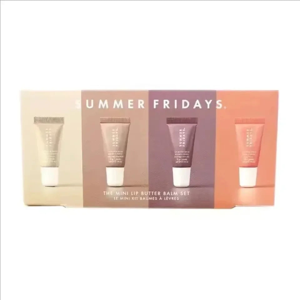 Summer Fridays Lip Balm Moisturizing Mirror Lip Gloss Lip Vanilla Pink Sugar Coffee Cake Smell Lipstick Transparent Oil Makeup