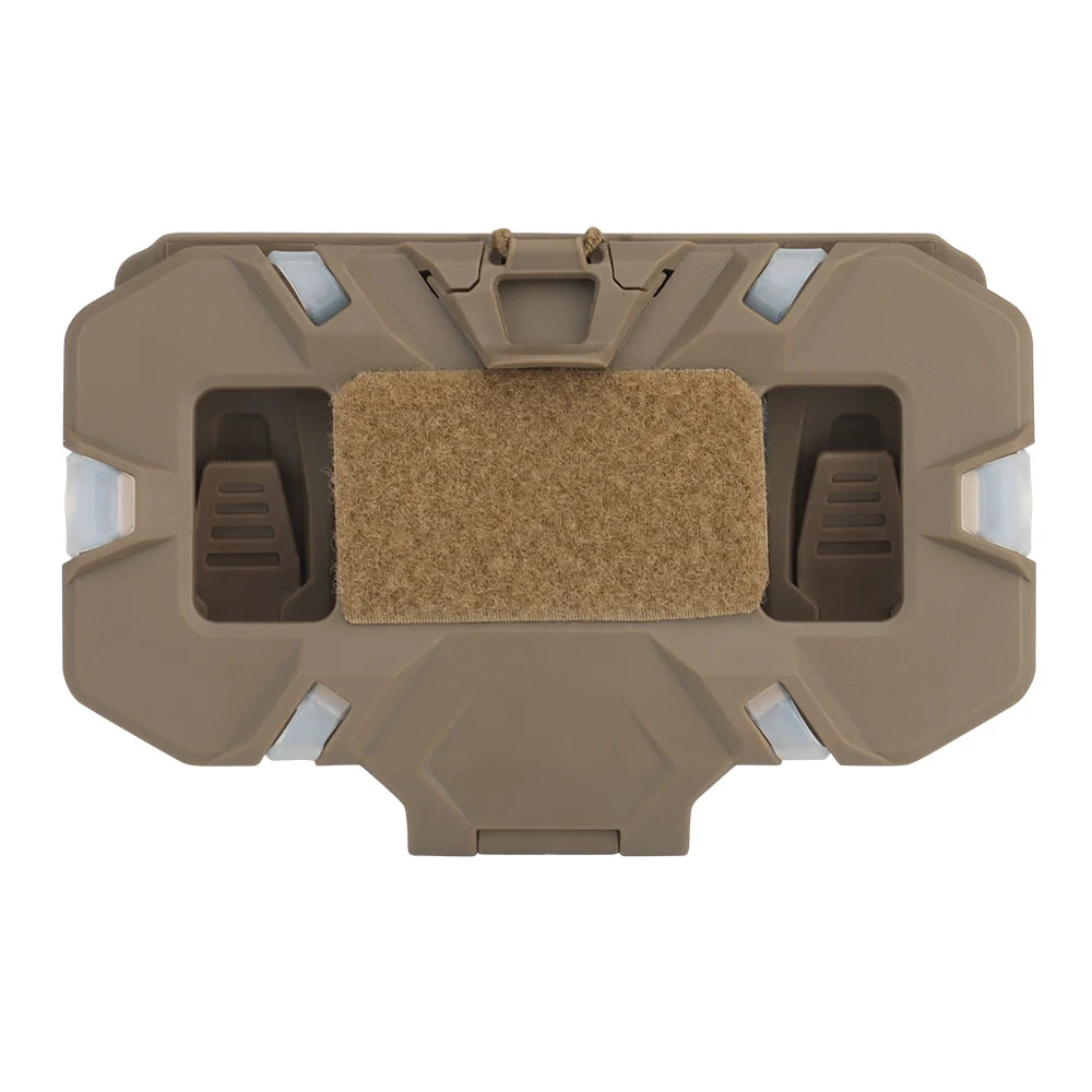 Tactical Molle Folded Navigation Board Phone Map Holder Military Hunting Vest Accessories Flip Lite Airsoft Chest Rig Universal