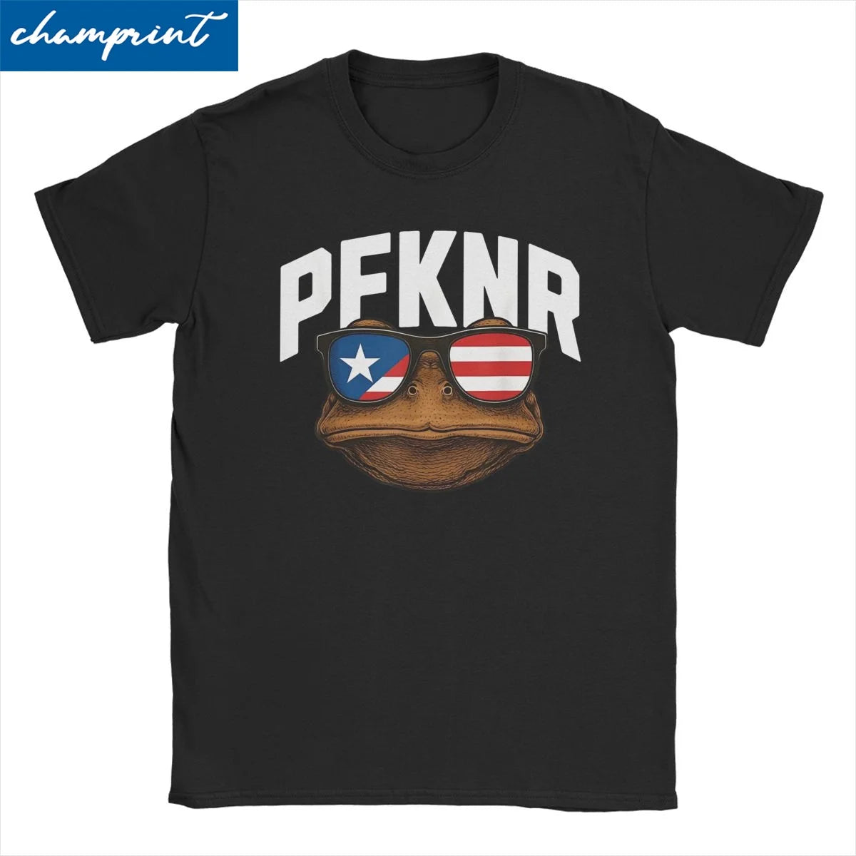 Men Women T-Shirt Puerto Rico PFKNR Coqui Humor 100% Cotton Tees Short Sleeve T Shirt Crew Neck Clothing Summer