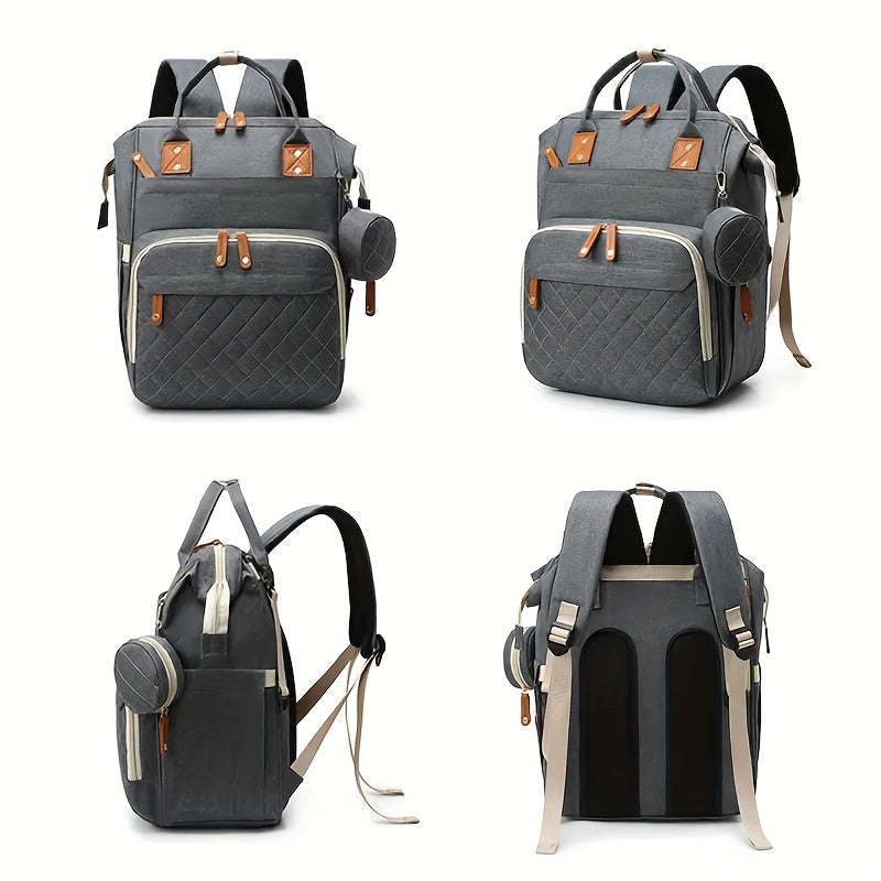 Large Capacity Mommy Bag - Multi Functional Portable Mom Storage Backpack Milk Bottle Diaper Multi Compartment Maternal Bag -  For Moms - Suitable for Everyday Use, Travel, Shopping - Perfect Gift for Christmas, Halloween, Th