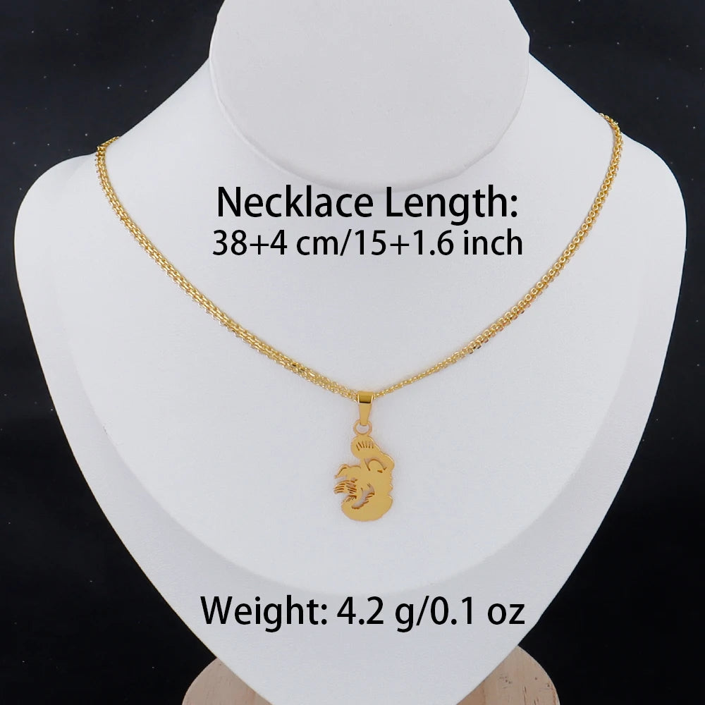 18K Gold Plated PR Puerto Rico Frog & Hibiscus Pendant Necklace for Women Girls, Hawaii Guam Stainless Steel Jewelry Gift