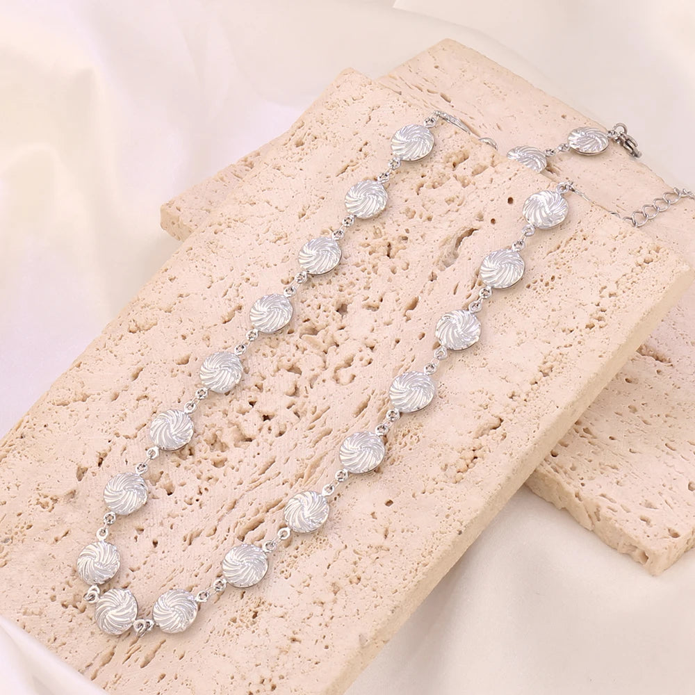 316L Stainless Steel Hollow Cross Heart Chain Necklace For Women Men Trend Pepper Shape Chain Necklaces Partry Jewelry Gifts