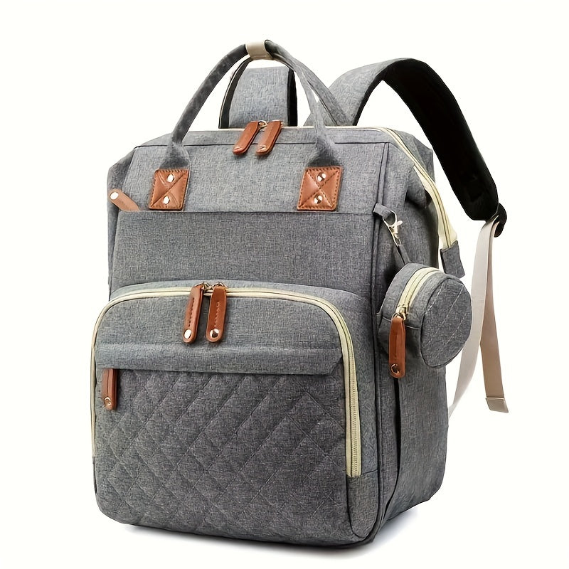 Large Capacity Mommy Bag - Multi Functional Portable Mom Storage Backpack Milk Bottle Diaper Multi Compartment Maternal Bag -  For Moms - Suitable for Everyday Use, Travel, Shopping - Perfect Gift for Christmas, Halloween, Th