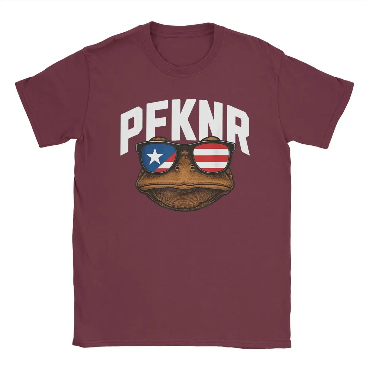 Men Women T-Shirt Puerto Rico PFKNR Coqui Humor 100% Cotton Tees Short Sleeve T Shirt Crew Neck Clothing Summer